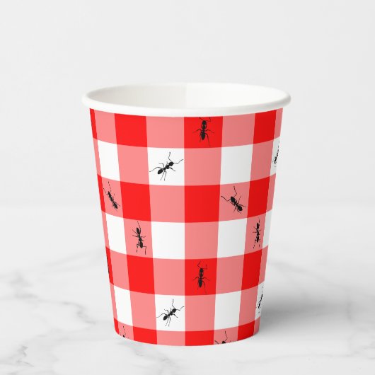 Ameisenpicknick Pappbecher (Links)