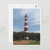 Ameland - Holland - Friesen - Leuchtturm - Postkarte (Vorne/Hinten)