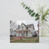 Amelia Earhart Birthplace Postkarte (Stehend Vorderseite)