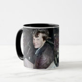 Amelia Earhart Candid Airplane Cockpit Foto 1937 Tasse (Vorderseite Links)