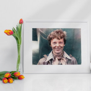 Amelia Earhart Ihr Lockheed Model 10-E Electra Poster