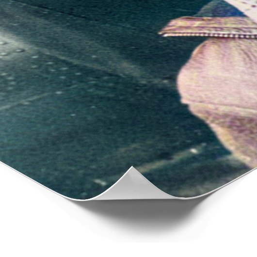 Amelia Earhart ihre Lockheed Model 10-E Electra Poster (Ecke)