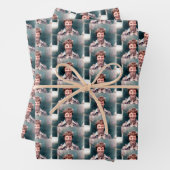 Amelia Earhart Lockheed Model 10-E Electra 1937 Geschenkpapier Set (Beispiel)