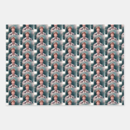 Amelia Earhart Lockheed Model 10-E Electra 1937 Geschenkpapier Set