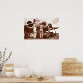 Amelia Earhart Lockheed Model 10 Electra 1937 Poster (Küche)