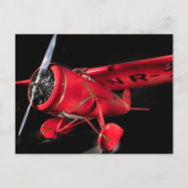 Amelia Earhart Lockheed Vega 5B Photo Aviation Postkarte (Vorderseite)