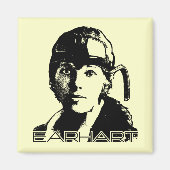 Amelia Earhart Magnet (Vorne)