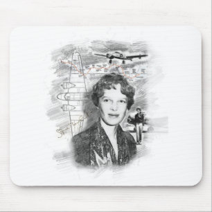 Amelia Earhart Mousepad