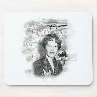 Amelia Earhart Mousepad