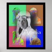 Amelia Earhart Poster (Vorne)