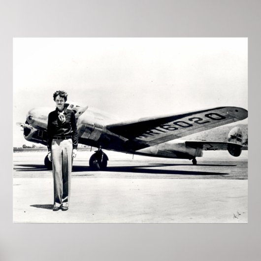 Amelia Earhart Poster (Vorne)