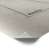 Amelia Earhart Poster (Ecke)