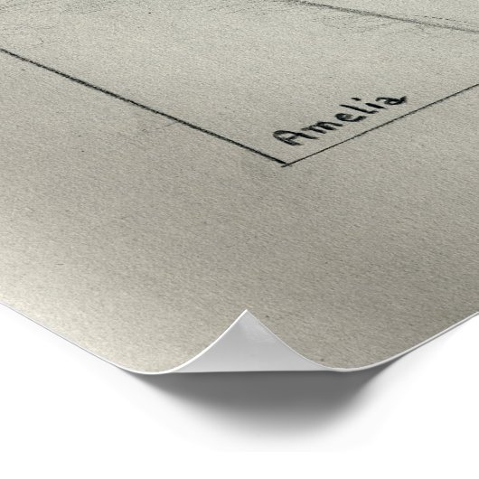 Amelia Earhart Poster (Ecke)