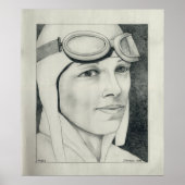 Amelia Earhart Poster (Vorne)