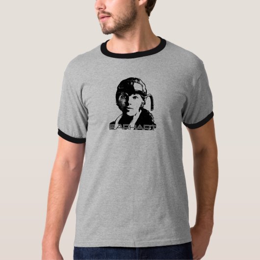 Amelia Earhart T-Shirt (Vorderseite)
