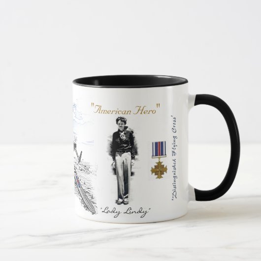 Amelia Earhart Tasse (Rechts)