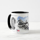 Amelia Earhart Tasse (Vorderseite Links)