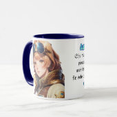 Amelia Earhart: Tasse (Vorderseite Links)