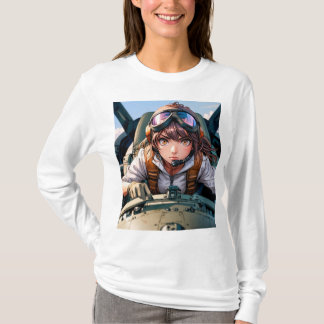 Amelia Earhart: Über Grenzen fliegen T-Shirt