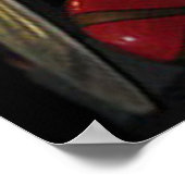 Amelia Earhart und ihre Lockheed Electra Poster (Ecke)