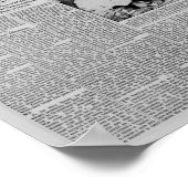 Amelia Earhart vor dem Weltflug 1937 Poster (Ecke)