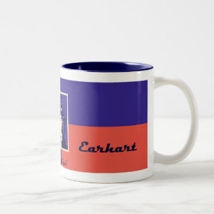 Amelia Earhart Zwei-Ton Tasse