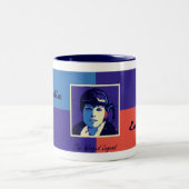 Amelia Earhart Zwei-Ton Tasse (Mittel)