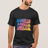 Amelia für den Vornamen Amelia T-Shirt (Vorderseite)