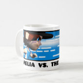 Amelia gegen Schirm-Tasse Kaffeetasse (Vorderseite Links)