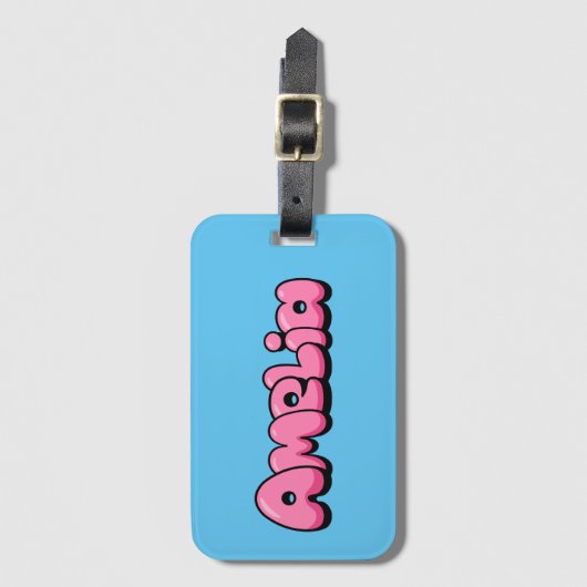 Amelia Gepäckanhänger (Vorderseite Vertikal)