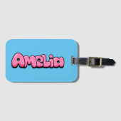 Amelia Gepäckanhänger (Vorderseite (Horizontal))
