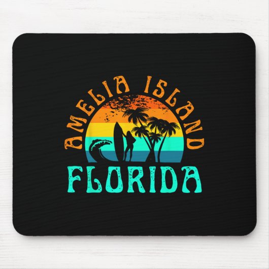 Amelia-Insel _1 Mousepad (Vorne)