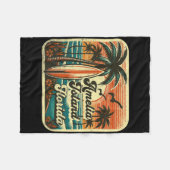 Amelia Island _2 Fleecedecke (Vorderseite (Horizontal))
