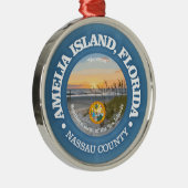 Amelia Island (C) Ornament Aus Metall (Rechts)