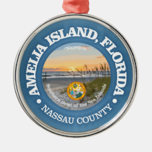 Amelia Island (C) Ornament Aus Metall