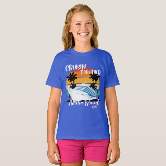 Amelia Island Cruise 2025 Family Group Travel T-Shirt (Vorne ganz)