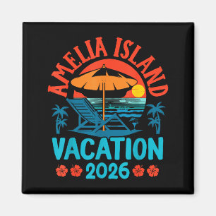 Amelia Island Florida 2026 Urlaub Strand Sommer V Magnet
