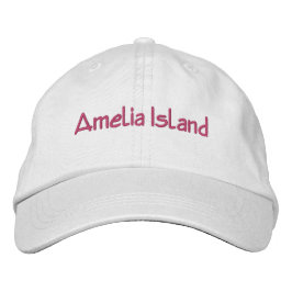 Amelia Island Florida bestickte Mütze Baseballkappe