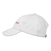 Amelia Island Florida bestickte Mütze Baseballkappe (Links)