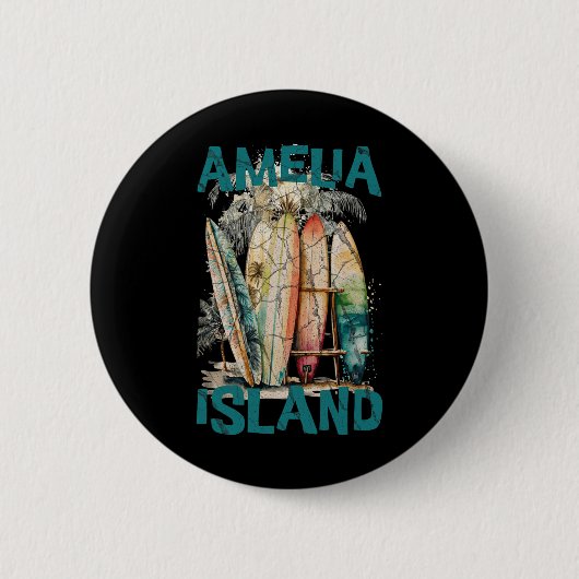 Amelia Island Florida Button (Vorderseite)