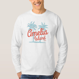 Amelia Island Florida Coral Beach Souvenir T-Shirt
