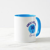 Amelia Island Florida Kaffeetasse (VorderseiteRechts)