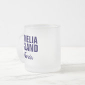 Amelia Island Florida Kaffeetasse (Vorderseite Links)