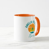 Amelia Island Florida Kaffeetasse (VorderseiteRechts)