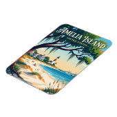 Amelia Island Florida Magnet (Linke Seite)
