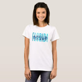 Amelia Island Florida (Ocean Waves) T-Shirt (Vorne ganz)
