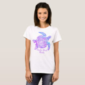 Amelia Island Florida Sea Turtle T - Shirt (Vorne ganz)