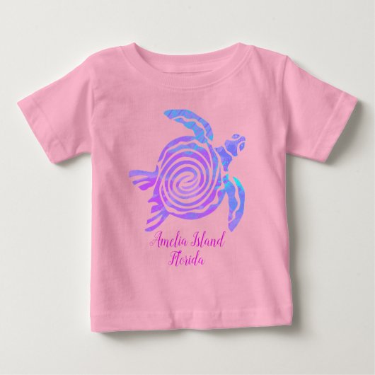 Amelia Island Florida Sea Turtle T - Shirt (Vorderseite)
