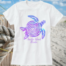 Amelia Island Florida Sea Turtle T - Shirt
