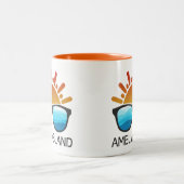 Amelia Island Florida Sonnenbrille Zweifarbige Tasse (Mittel)